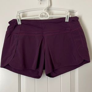 Lululemon Speed up Shorts